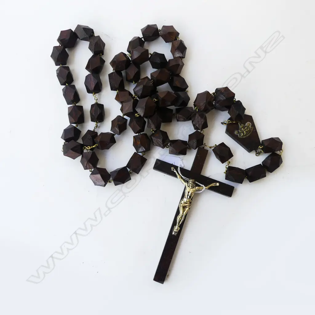 WOODEN ROSARY Image 1++