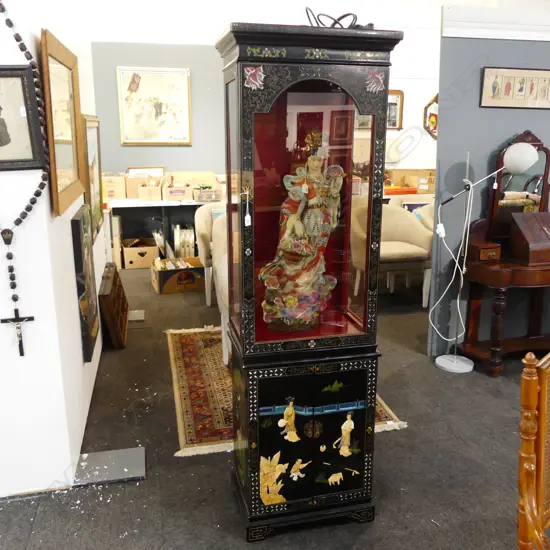 ORIENTAL DISPLAY CABINET 550x375x1820mm