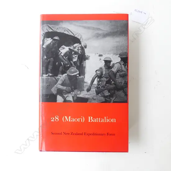 BOOK; Official history of New Zealand in the Second World War 28 (MAORI) BATTALION BY J. F. CODY...
