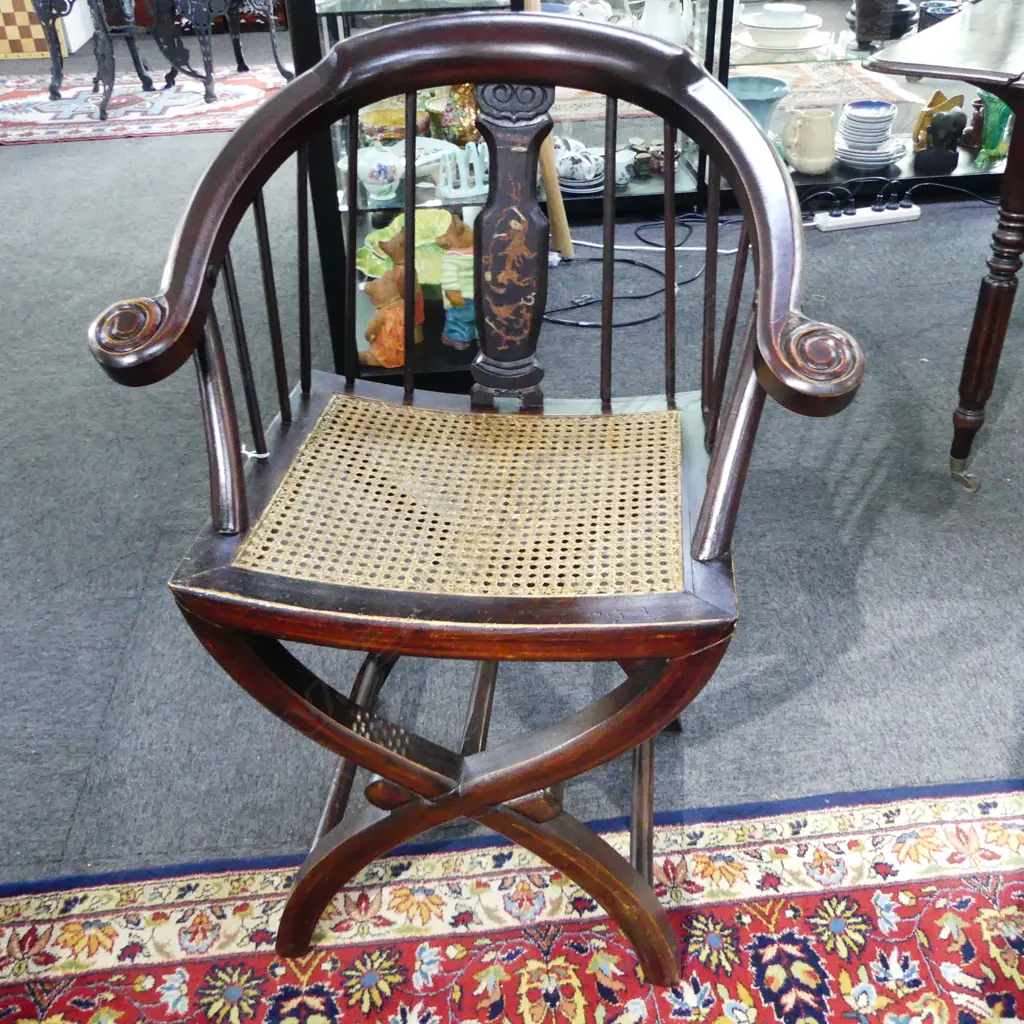 SAVONAROLA INLAID ARMCHAIR 470x465x880mm Image 1++