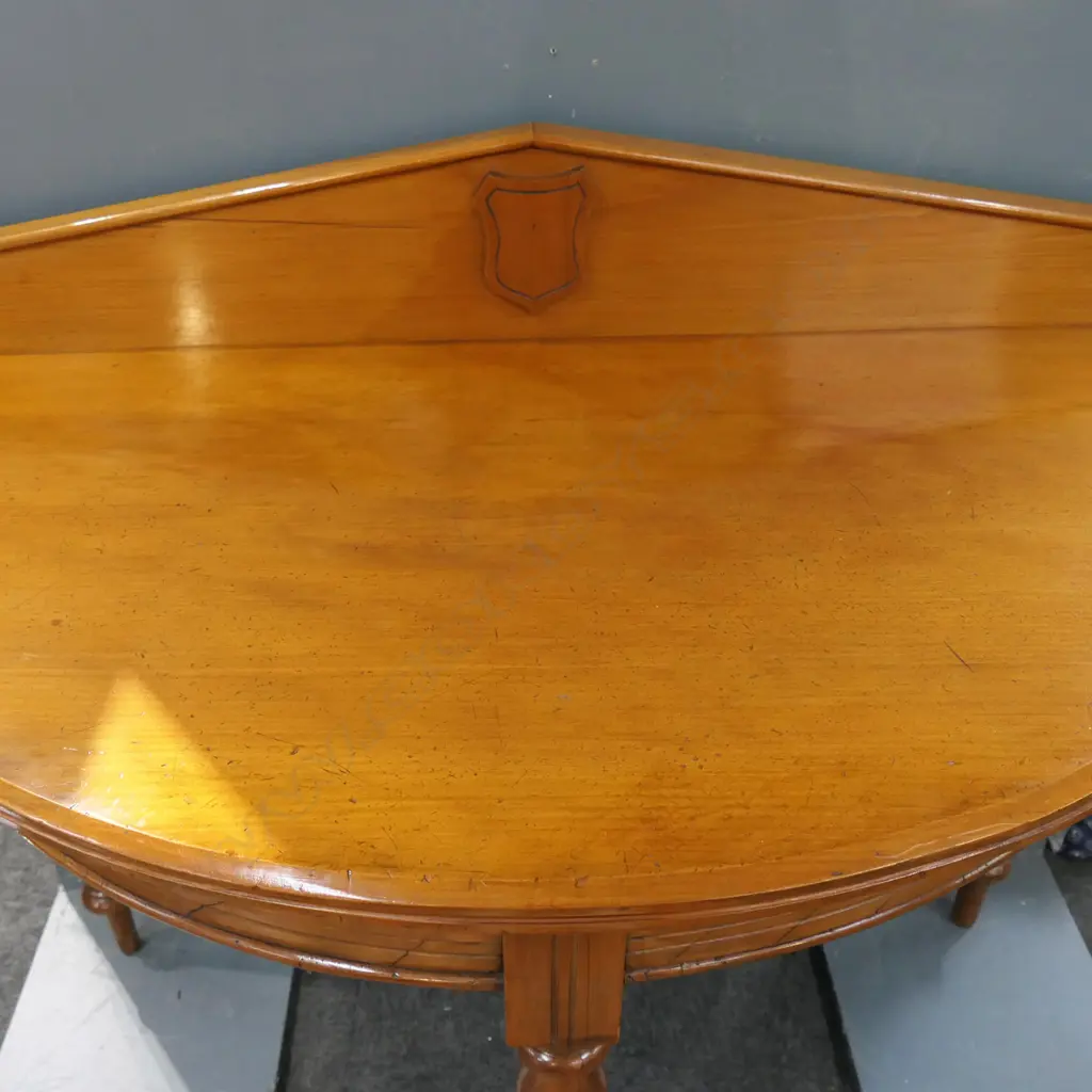 KAURI DEMI LUNE HALL TABLE C.1880 1200x600x900 Image 1++