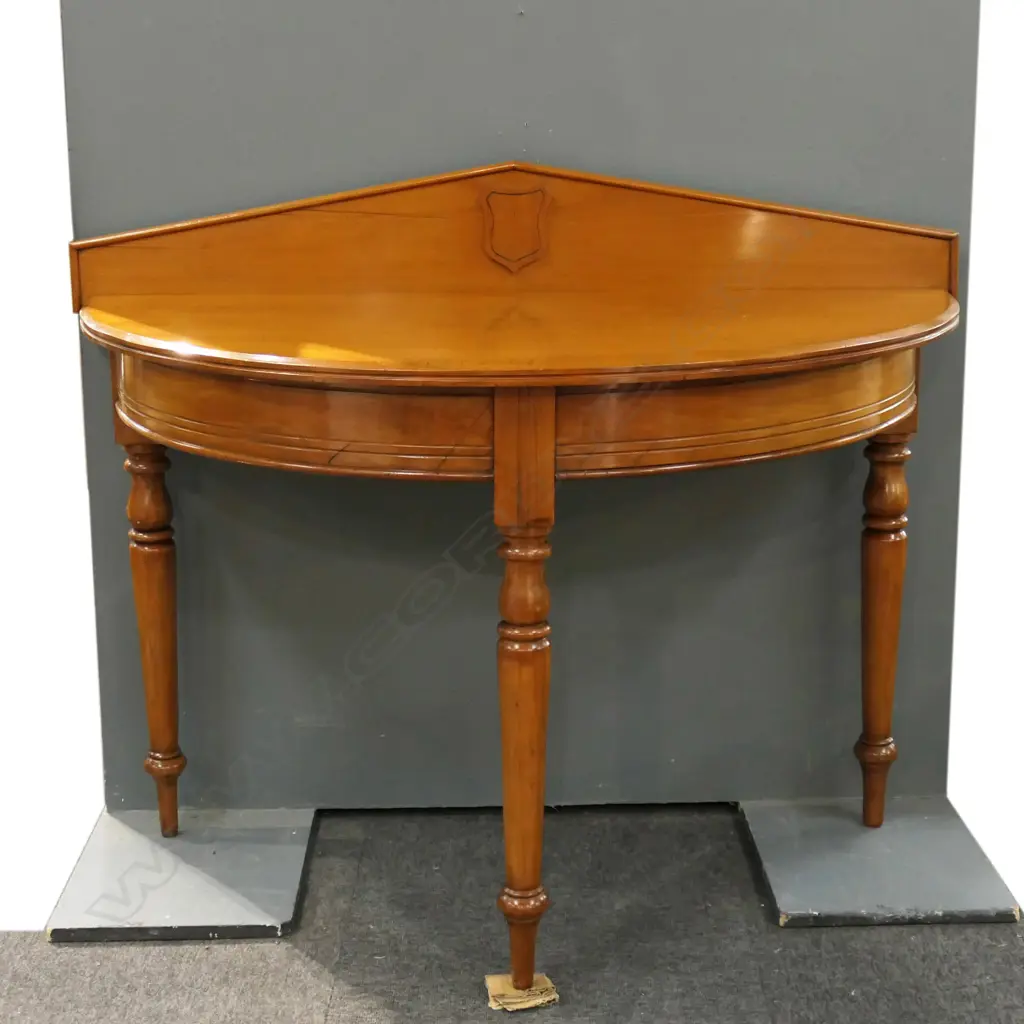 KAURI DEMI LUNE HALL TABLE C.1880 1200x600x900 Image 1++