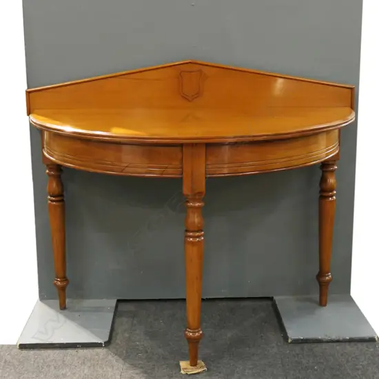 KAURI DEMI LUNE HALL TABLE C.1880 1200x600x900