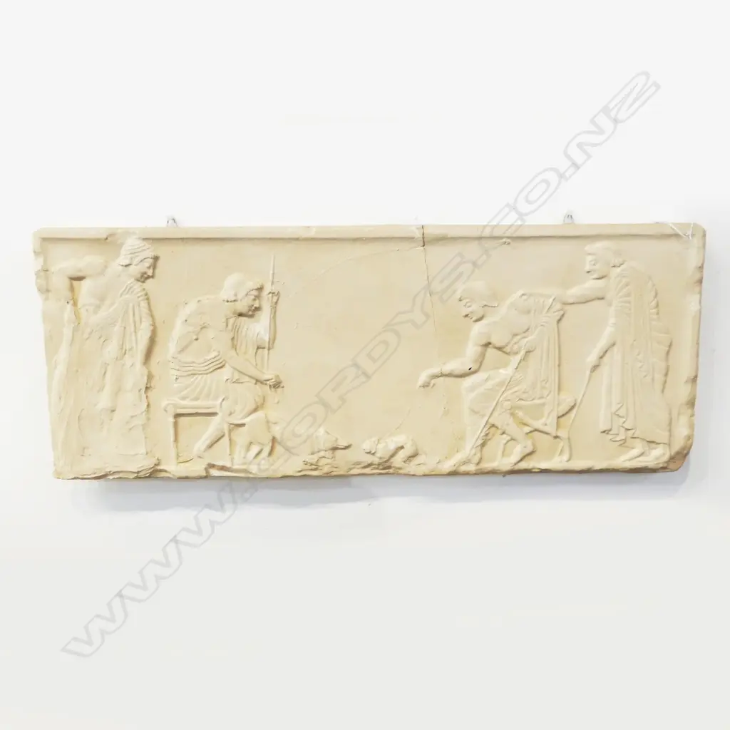 CLASSICAL PLASTER PLAQUE, 315x810mm FAULTS Image 1++