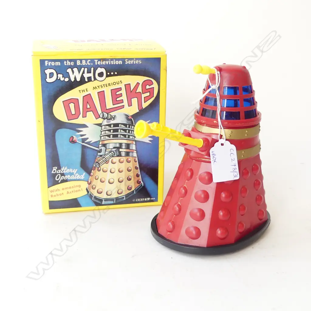 REPRO DR. WHO DALEKS ROBOT TOY H.160mm, BOXED Image 1++