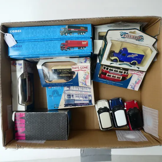 ASST. MODEL CARS; CORGI, MINIS ETC