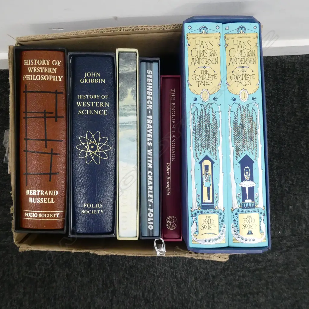 BOX of BOXED BOOKS INCLDS THE COMPLETE WORKS OF HANS CHRISTIAN ANDERSEN Image 1++