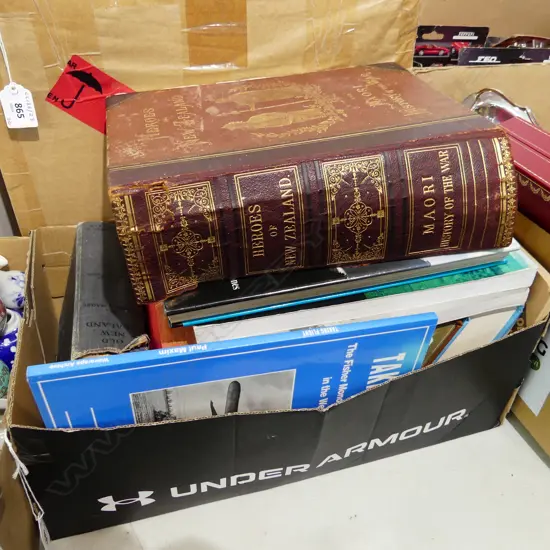 ASST. BOOKS, NZ INTEREST INCL. GUDGEON DEFENDERS OF NZ (AF) ETC