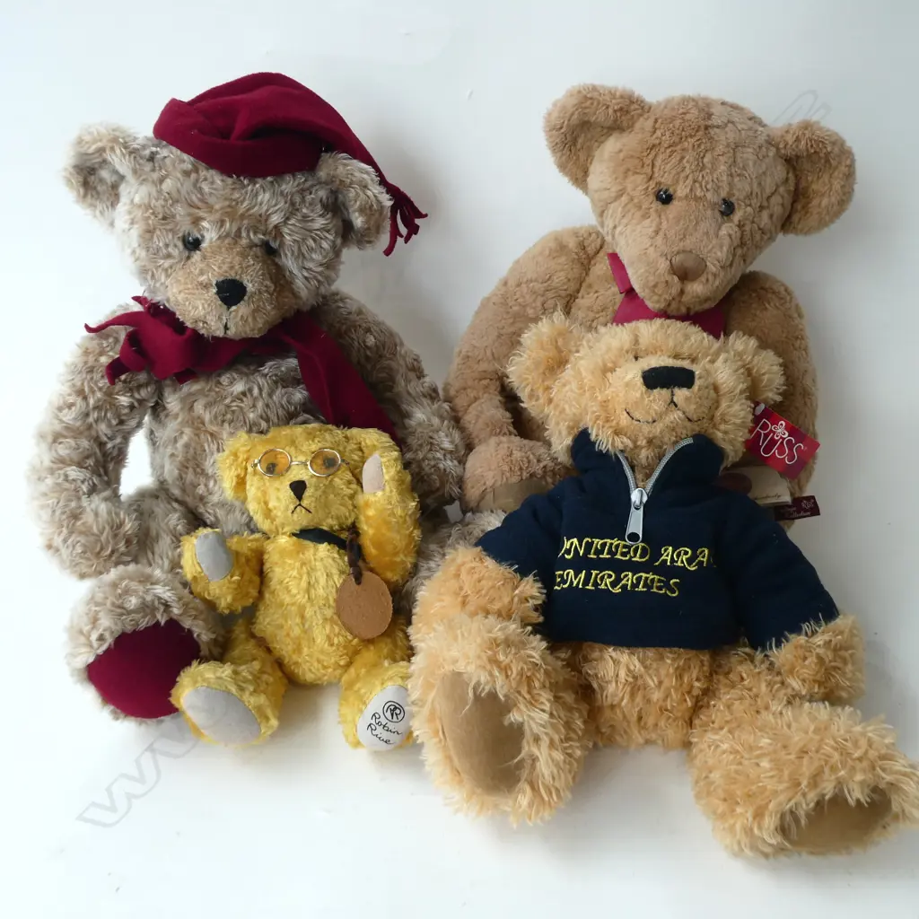 ASST. SOFT TOYS; TEDDIES ETC Image 1++