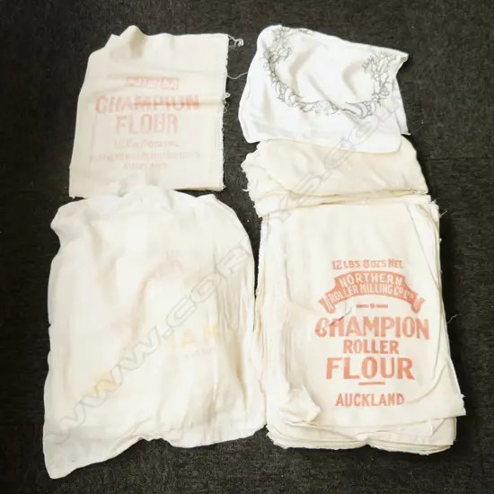 VINTAGE COTTON FLOUR SACKS