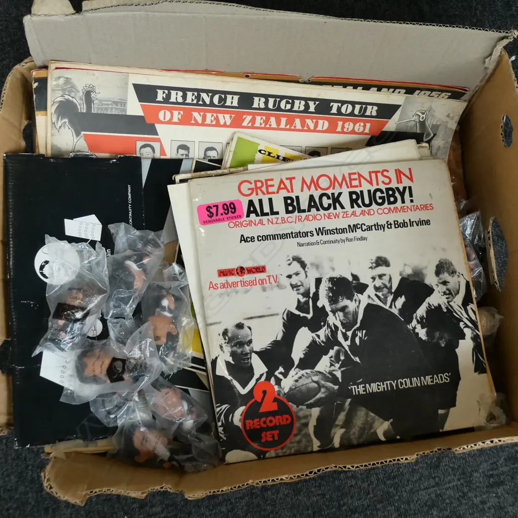 ASST. ITEMS; ALL BLACKS INTEREST Image 1++