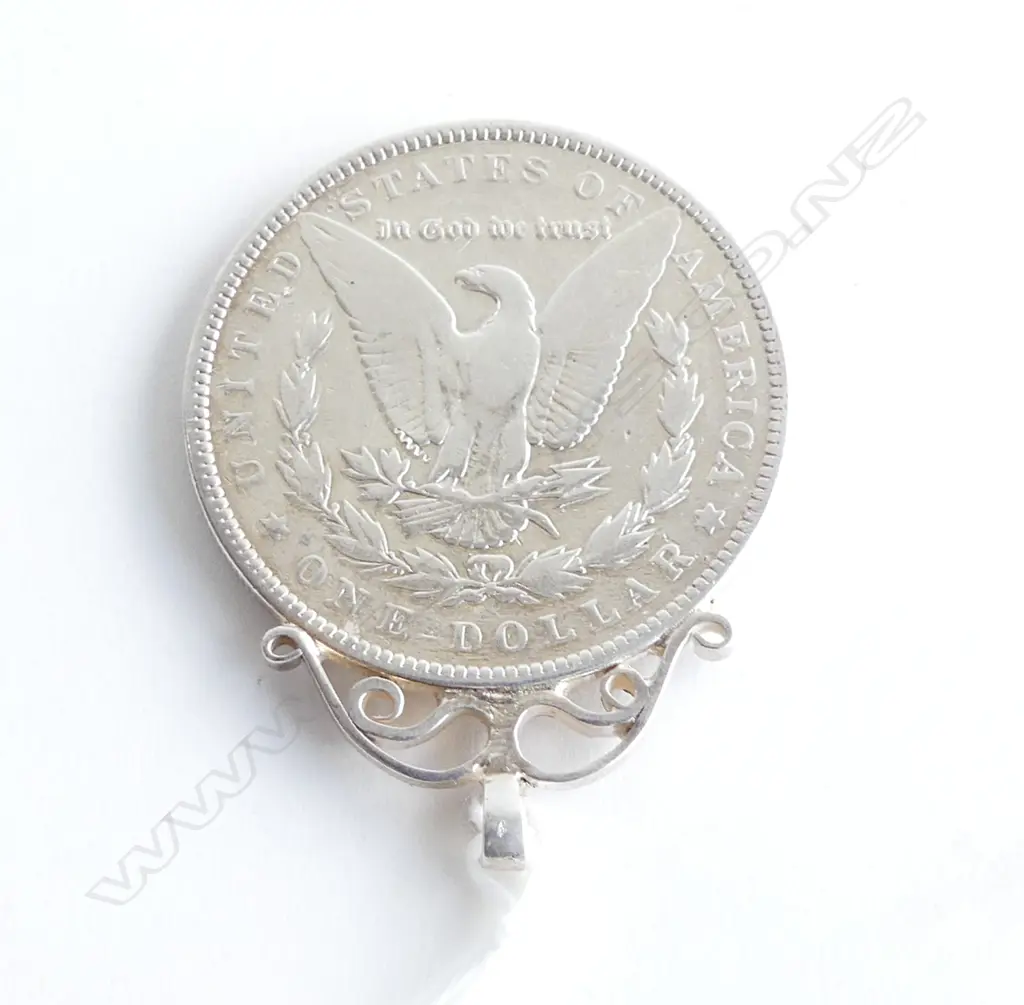 1884 AMERICAN 900 SILVER DOLLAR, 28gms Image 1++