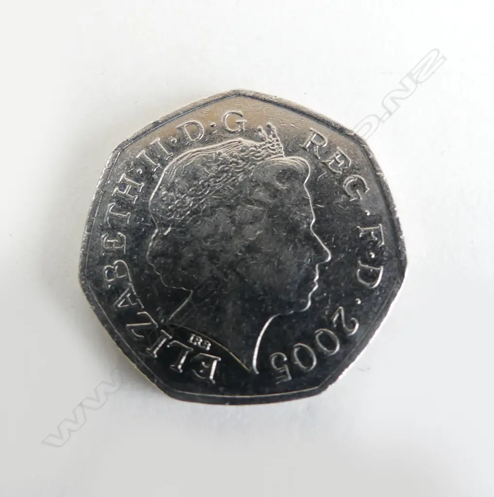 50 PENCE COIN (JOHNSONS DICTIONARY 1755) 2005 Image 1++