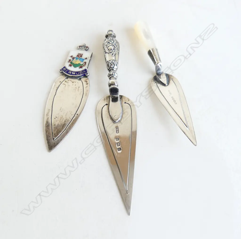3 S/SILVER BOOK MARKS 16.5GMS TOTAL WIEGHT Image 1++