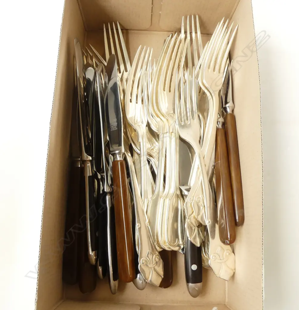 2 SETS OF KNIVES & 3 SETS EP FORKS Image 1++