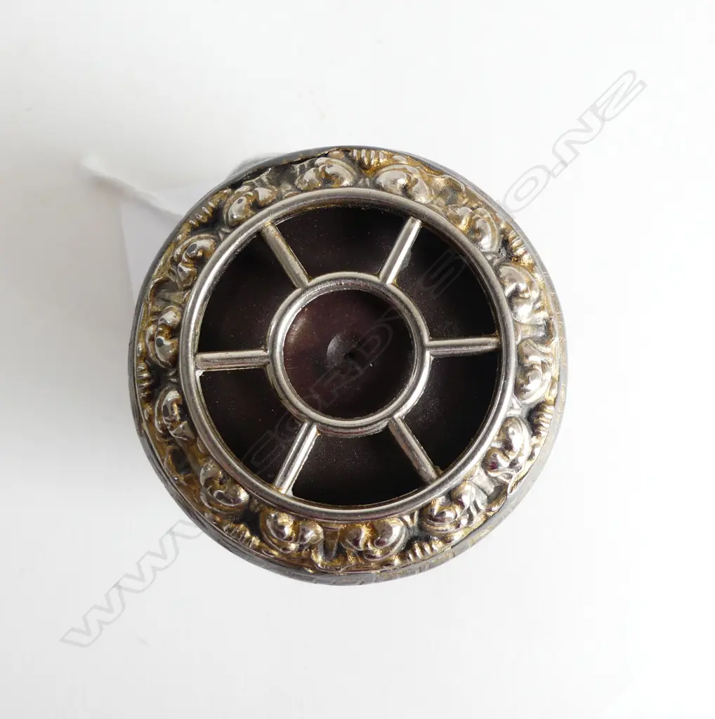 CHINESE BRONZE & BRASS INK POT Image 1++