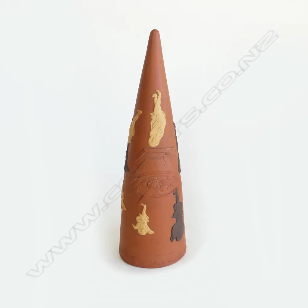 ORIENTAL TERRACOTTA BIRD FEEDER L300MM Image 1++