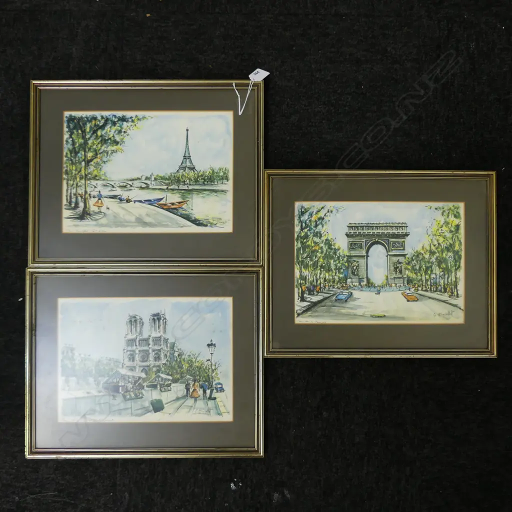 3 PARIS PRINTS 200x280mm Image 1++