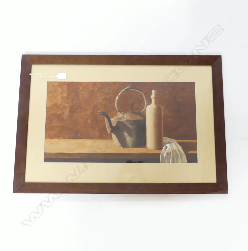 W/C STILLIFE SIGNED STEVE HARRIS H520 L770MM Image 1++