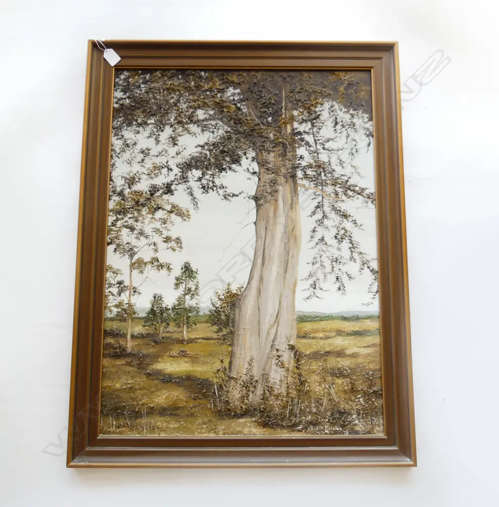 OIL ON BOARD THE STUDY KIAKOHE BT JUDITH  MORETON H850 L650MM Image 1++