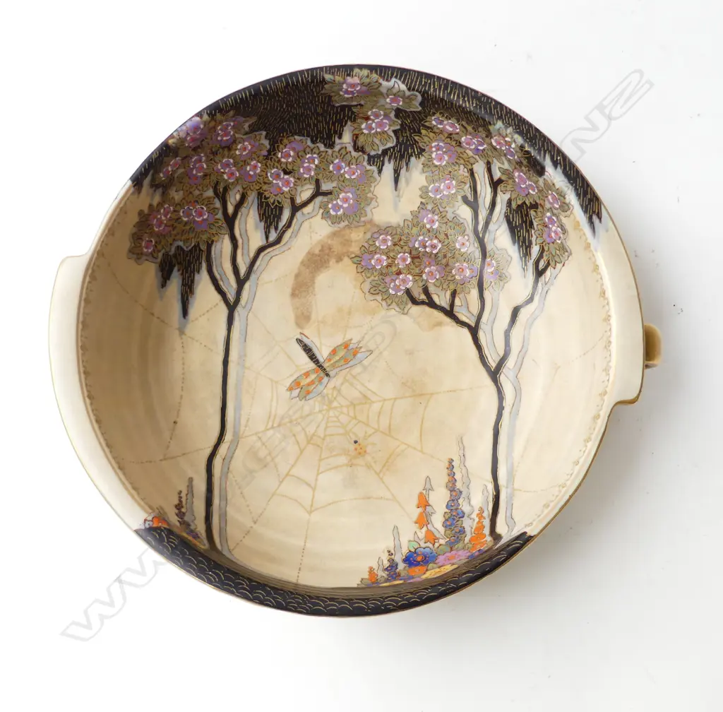 CROWN DEVON BOWL 215mm dia Image 1++