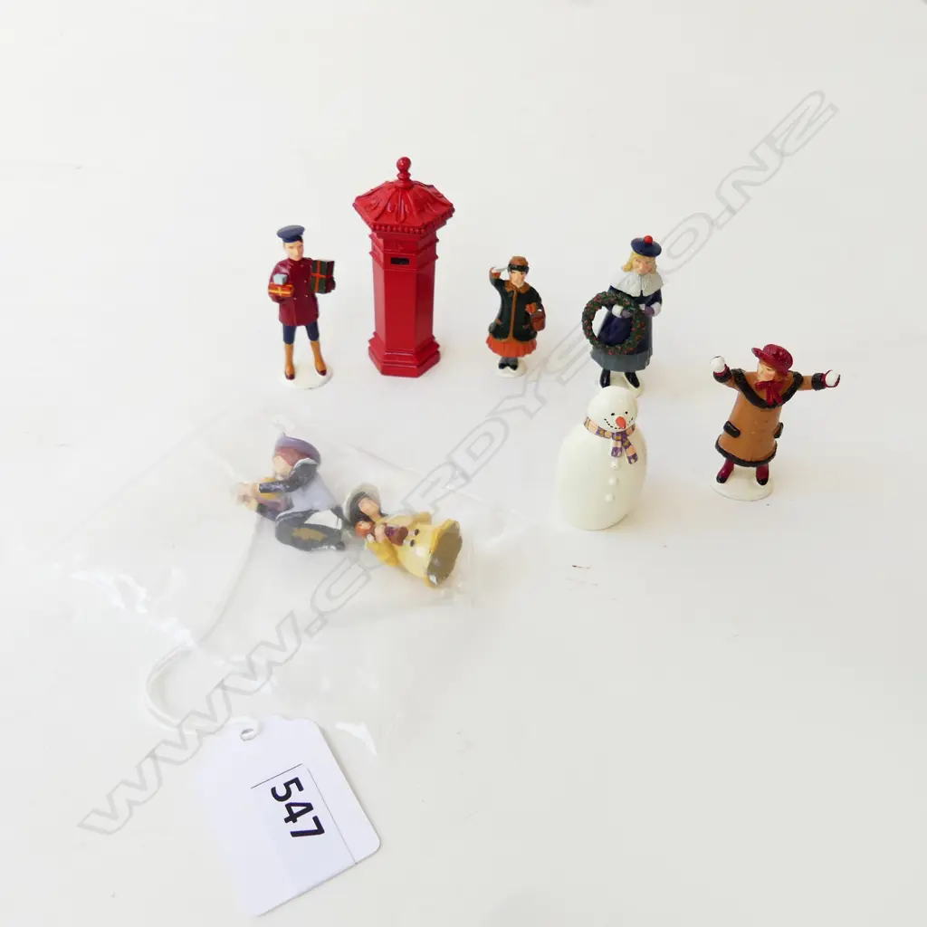 4 BOXED IMPERIAL PRODUCTION N.Z.'TOWN AND AROUND' LEAD FIGURINES; INCL. Letter to Santa Image 1++