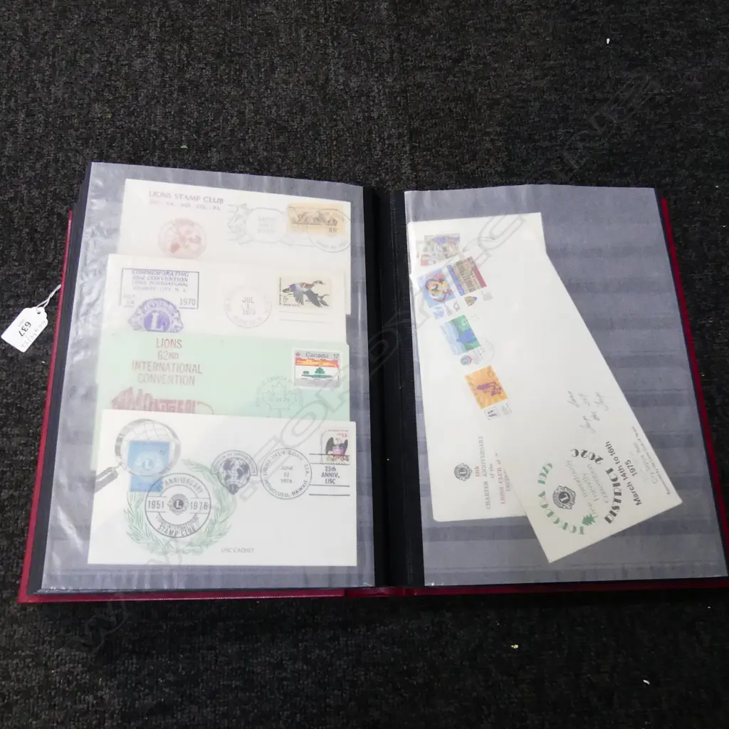 LARGE STAMP ALBUM FIRST DAY COVERS Image 1++