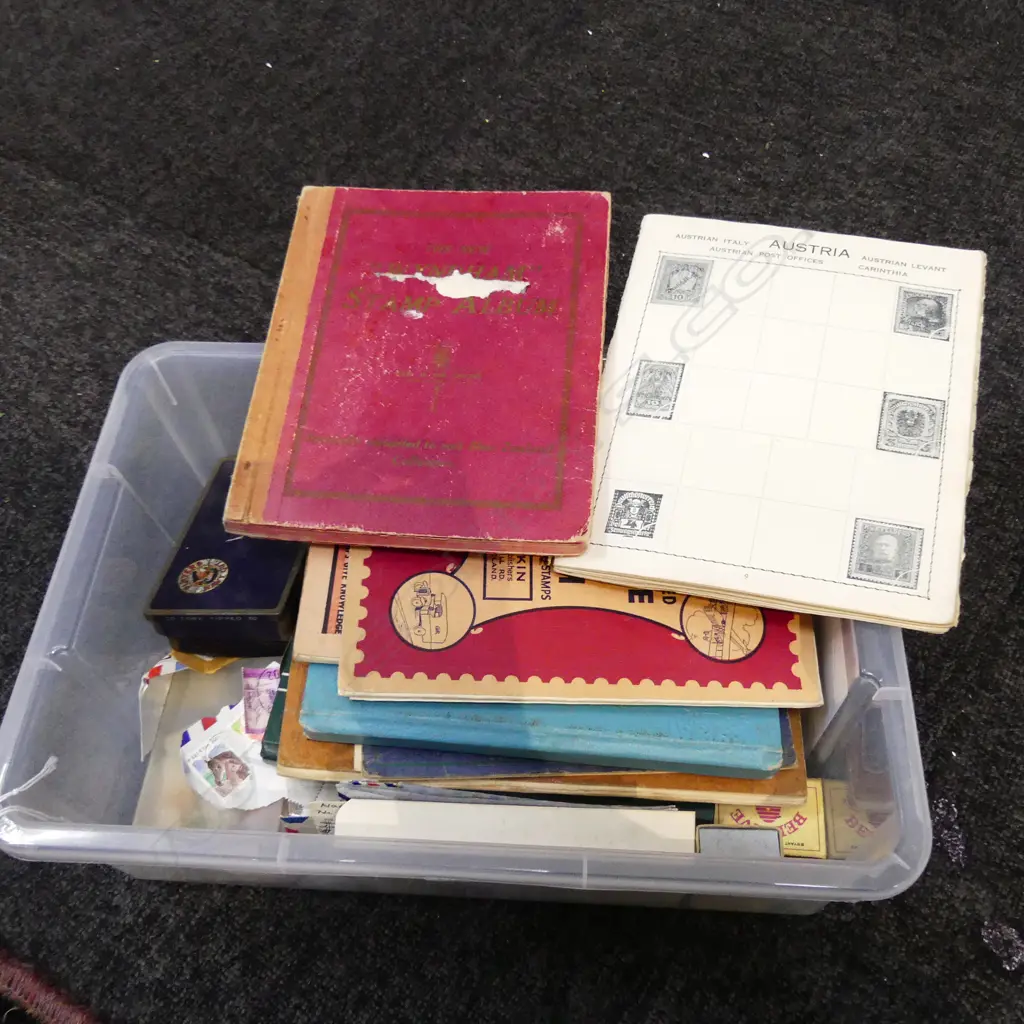 ASST. STAMPS & ALBUMS Image 1++