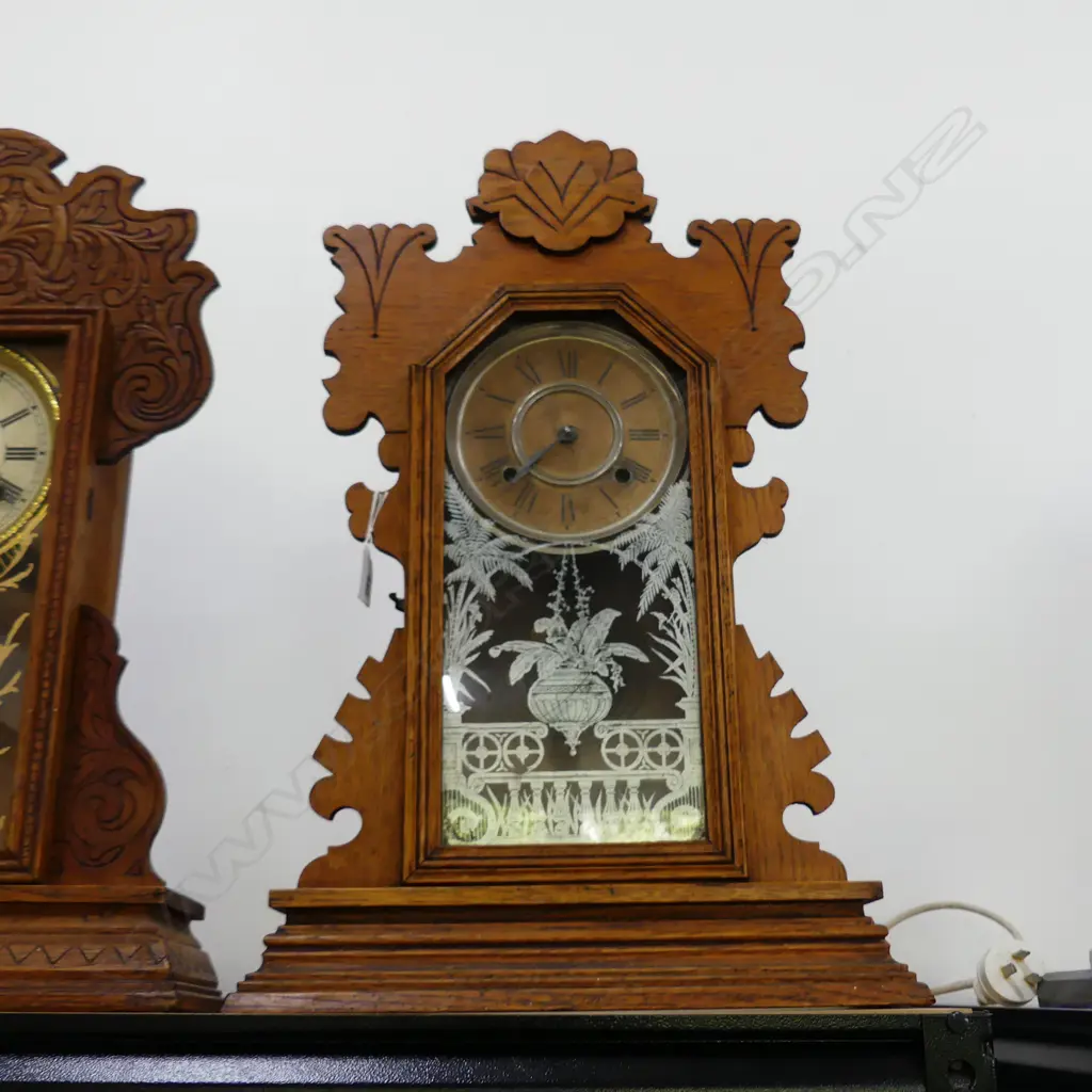 ANSONIA GINGERBREAD MANTLE CLOCK H.580mm Image 1++