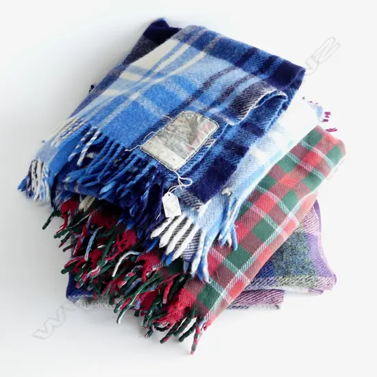3 WOOL BLANKETS
