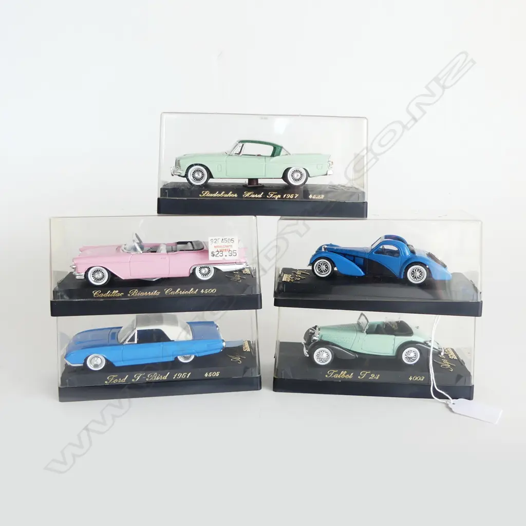 5 BOXED SOLIDO MODELS Image 1++