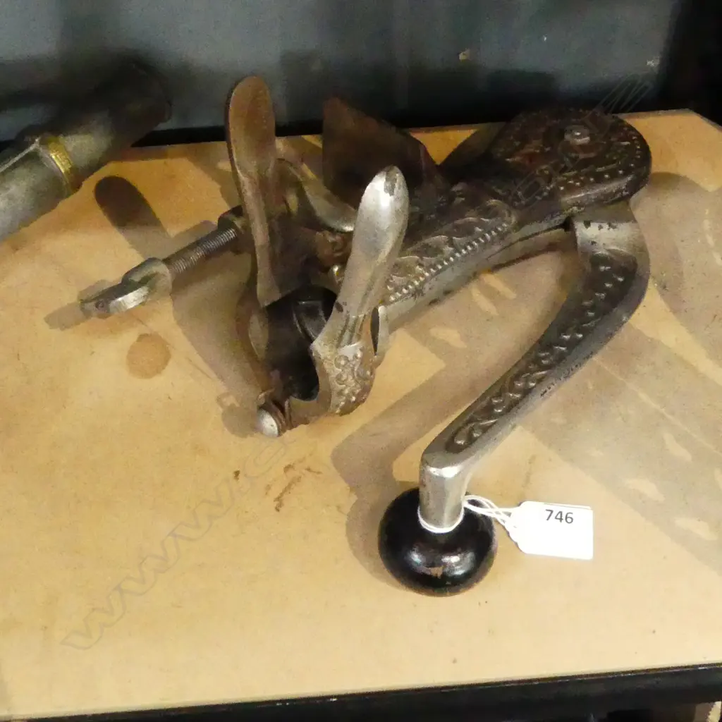 c1900 GASKILL MECHANICAL BAR CORKSCREW 'Original Safety'  Image 1++
