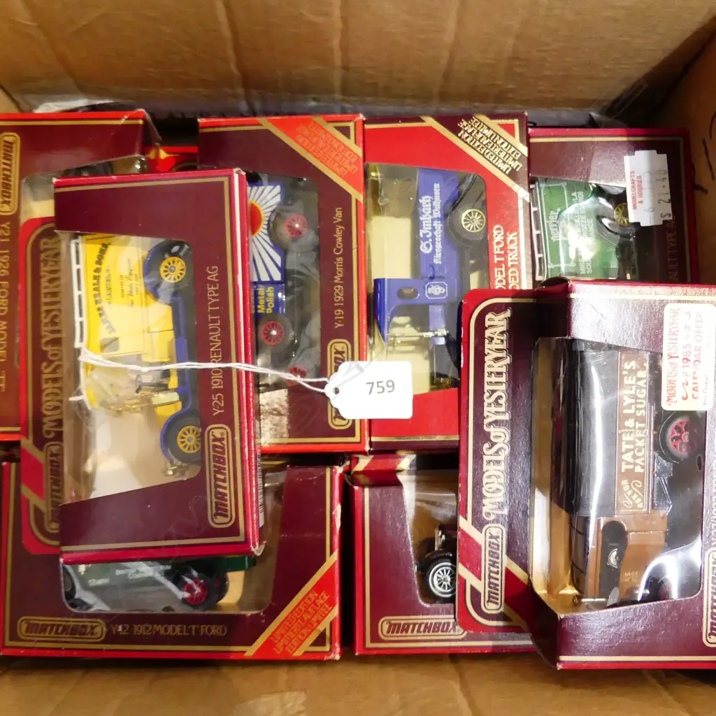 20 BOXED MATCHBOX MODELS OF YESTERYEAR Image 1++