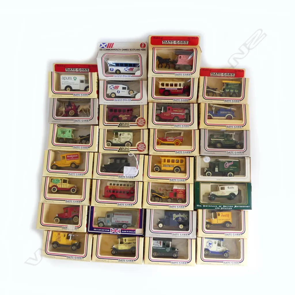 30 BOXED LLEDO MODELS; DAYS GONE, DADS ARMY, etc Image 1++