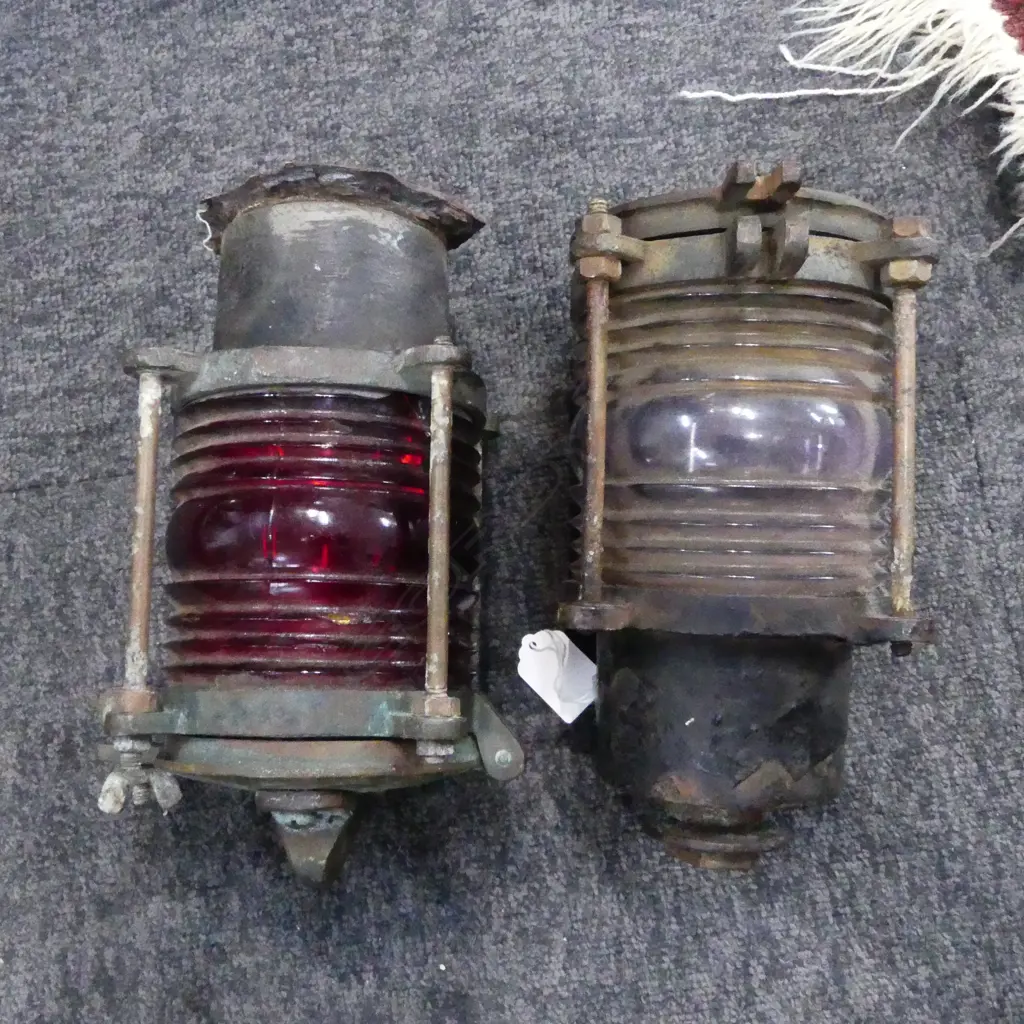 2 PERKO SHIPS LANTERNS H.215mm Image 1++