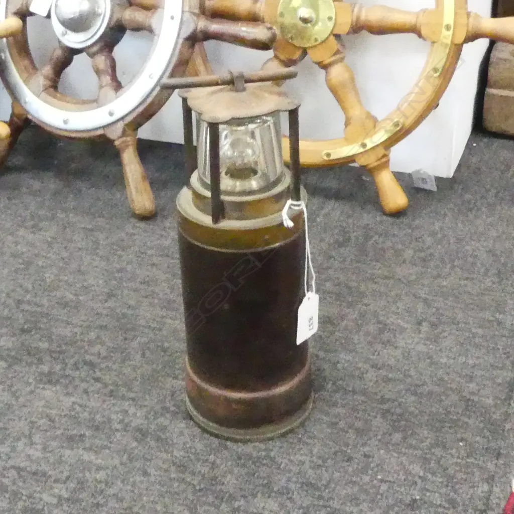 'ADMIRALTY' SHIPS LANTERN; Pattern #s to Base, H.320mm Image 1++