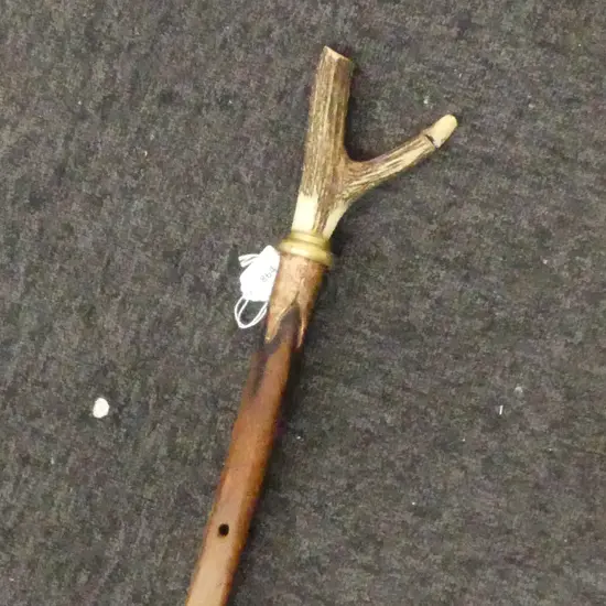 WALKING STICK w. HORN HANDLE L.1285mm