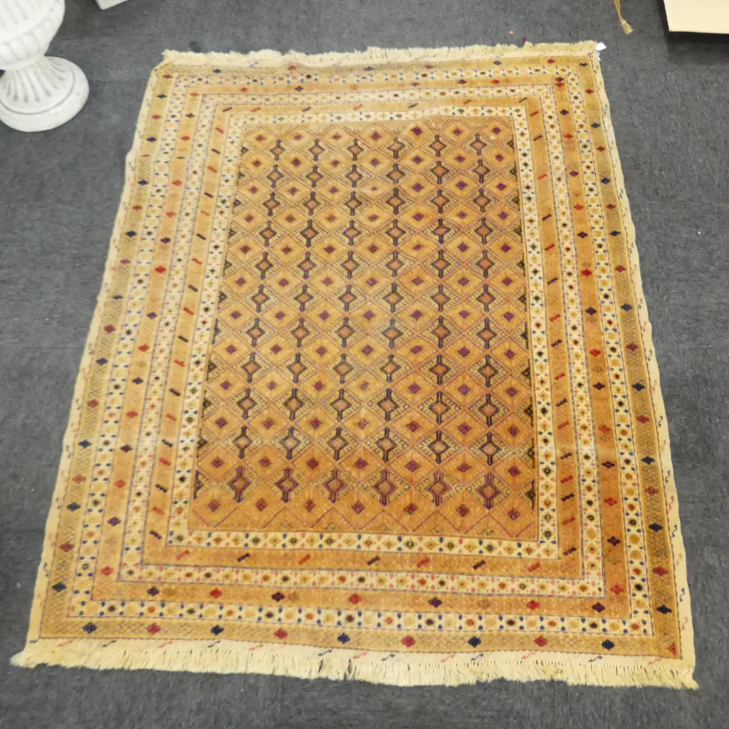 HAND KNOTTED MIXED PILE RUG 1860x1500mm Image 1++
