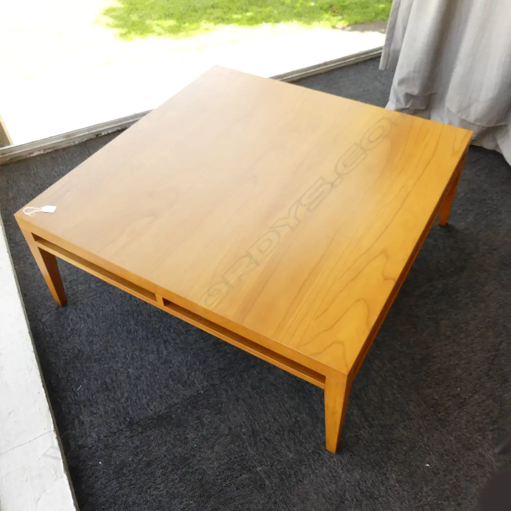 COFFEE TABLE (MADE IN CHCH) 1000 x 1000 x 390mm Image 1++
