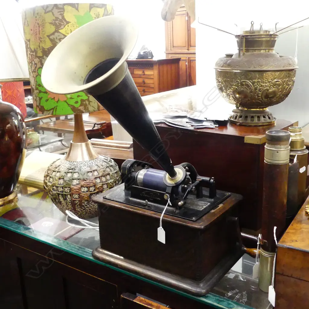 EDISON STANDARD PHONOGRAPH W.390mm Image 1++