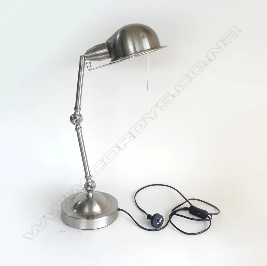 SILVER METAL JIELDE STYLE ADJUSTABLE DESK LAMP  H.540mm Image 1++