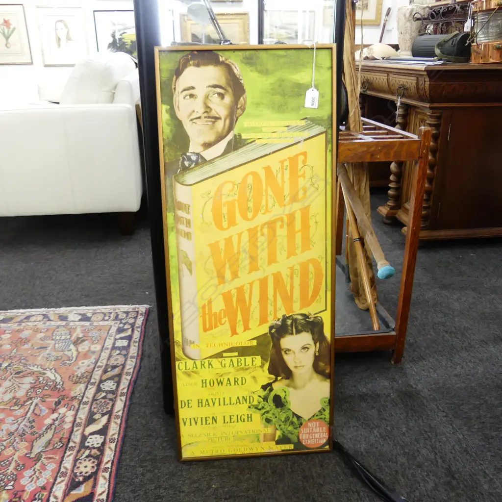 VINTAGE MOVIE POSTER, 820x320mm Image 1++