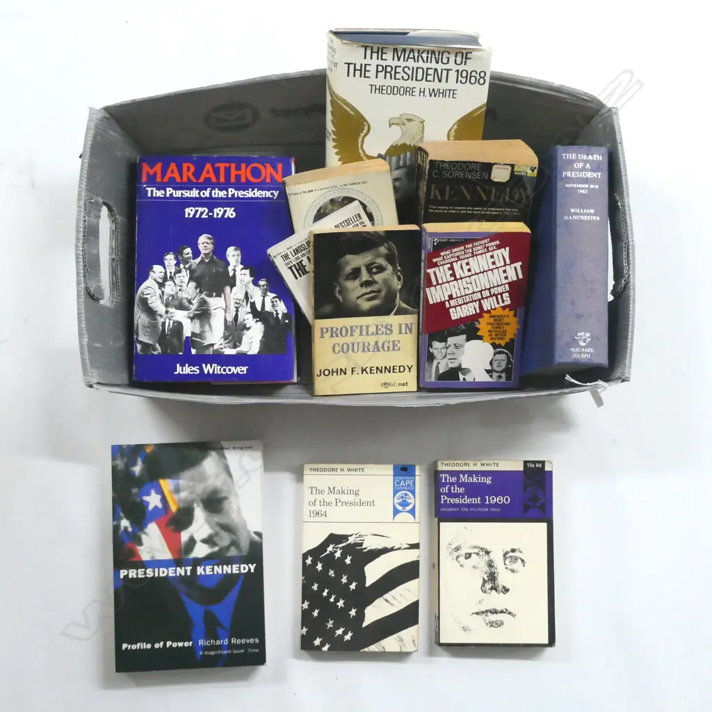 PRESIDENT KENNEDY BOOKS Image 1++