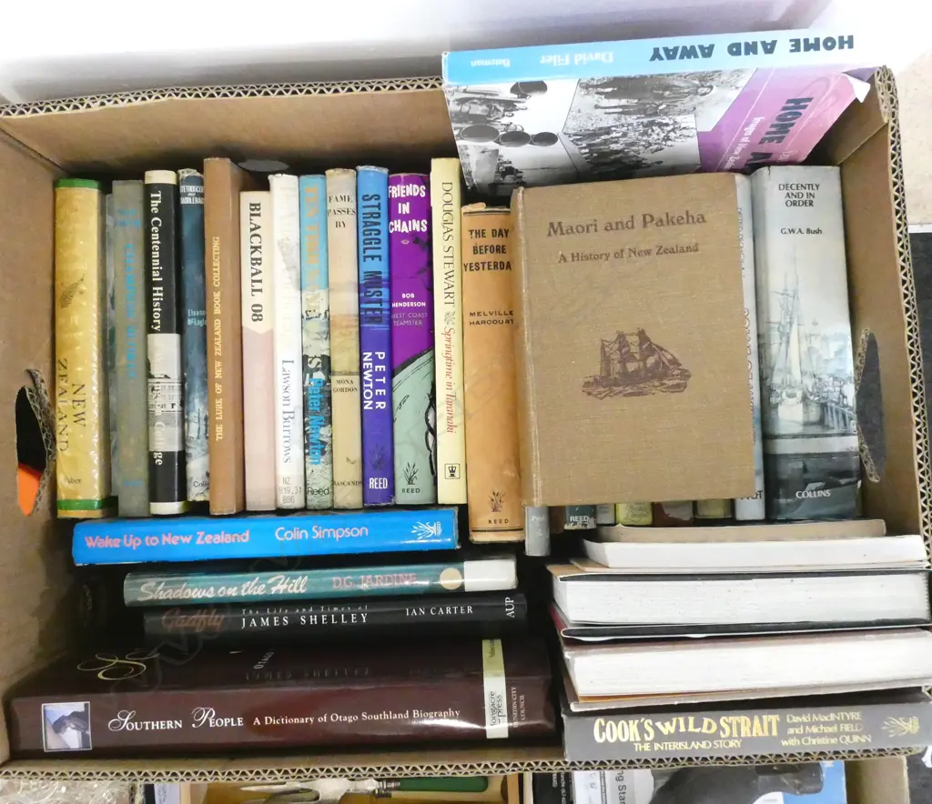 ASST BOOKS; EARLY NEW ZEALAND ETC Image 1++