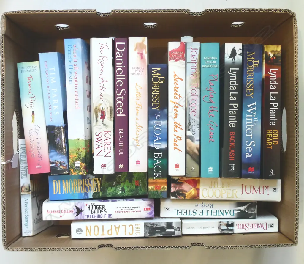 ASSORTED COLLECTION OF TWENTY FICTION NOVELS BOOKS, ONE NON-FICTION Image 1++