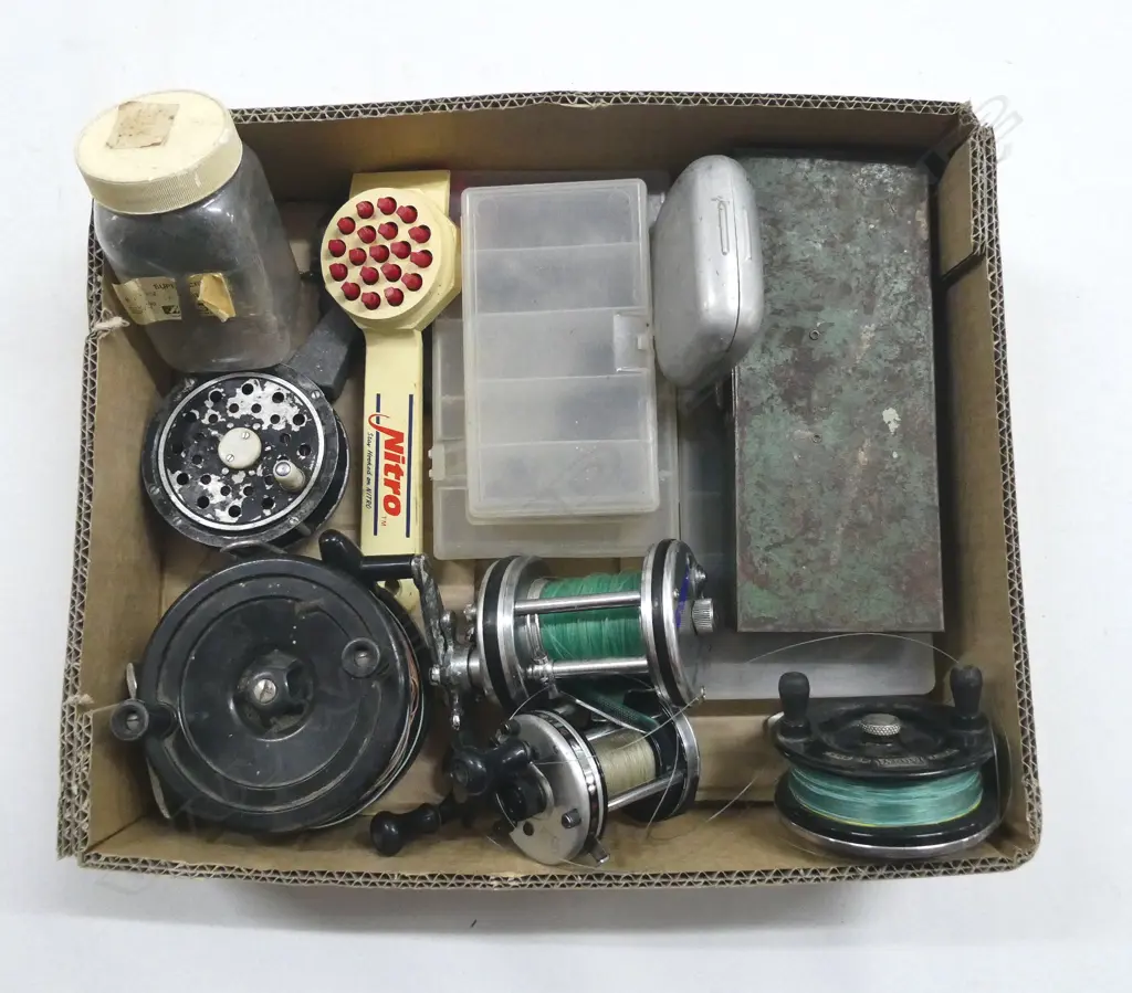 ASST. TACKLE; REELS, SINKERS & LURES, etc Image 1++