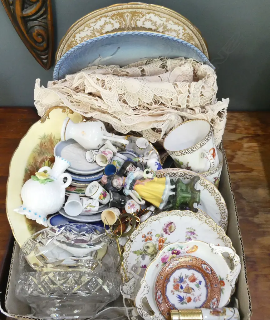 ASST. QUALITY CHINA, LACE ETC Image 1++