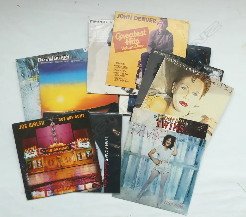 ASST LP'S; RYAN ADAMS, RICK WAKEMAN, KARLA DEVITO, etc Image 1++