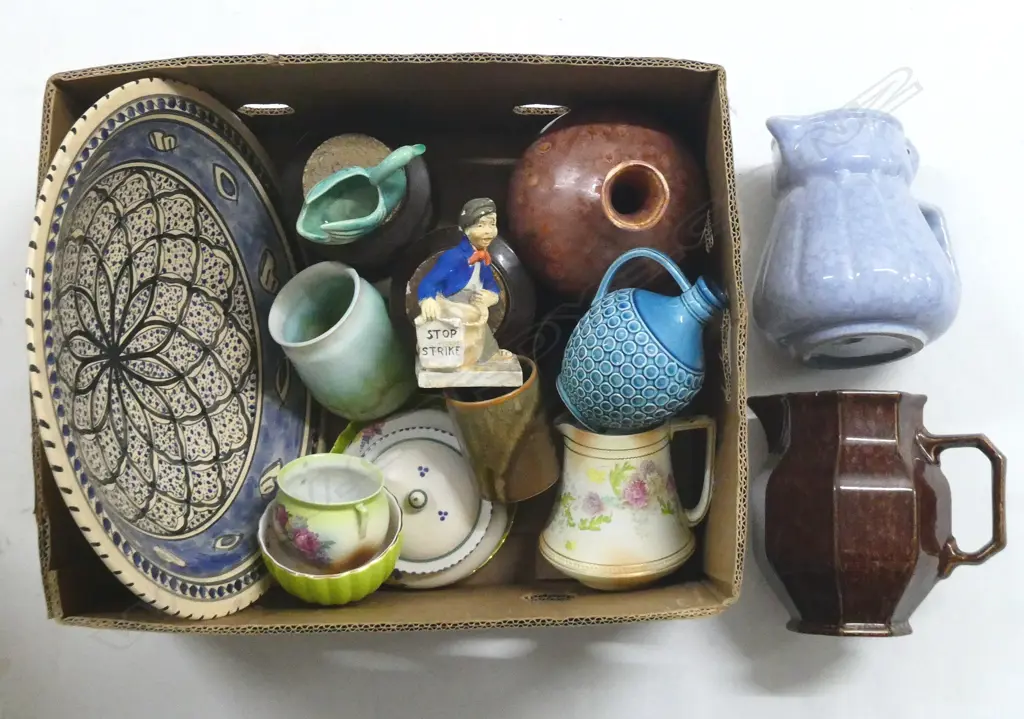 ASST. CHINA & POTTERY; POOLE, TEMUKA ETC Image 1++