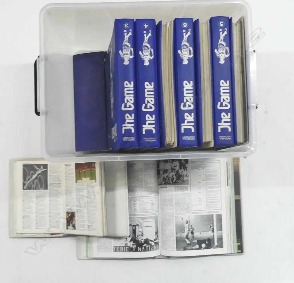 MARSHALL CAVENDISH 'THE GAME' SPORTS FOLDERS Image 1++